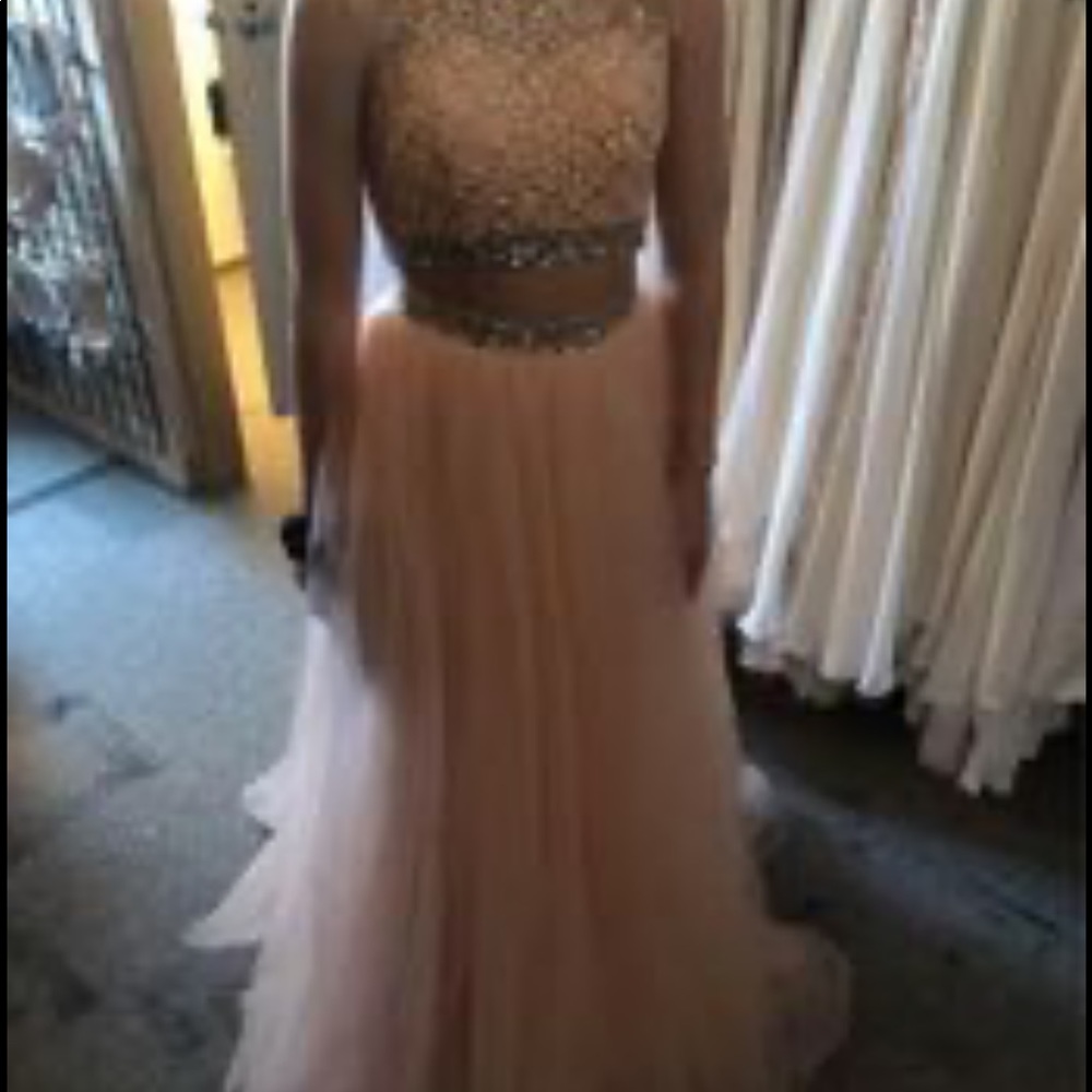 two piece prom dress or special occasion Dress - Picture 7 of 9